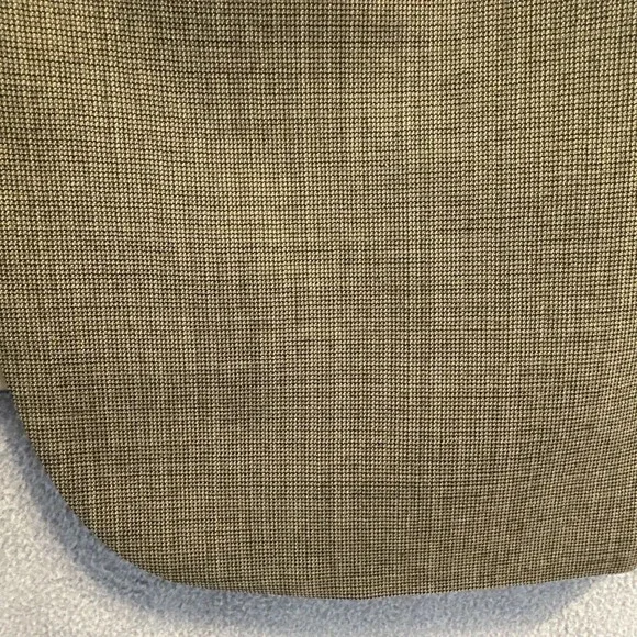 VTG‎ LANDS' END 100% Wool Sport Coat Blazer Jacket Brown Size 44R Made In USA - Picture 10 of 11